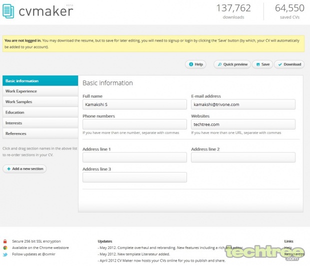 5 Tools To Help You Create The Perfect Resume